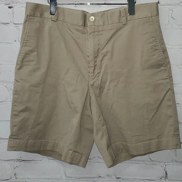 Southern Tide Men's Khaki Flat Front Shorts Size 34 - Picture 1 of 10